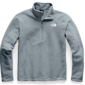 North Face Grey Quarter Zip